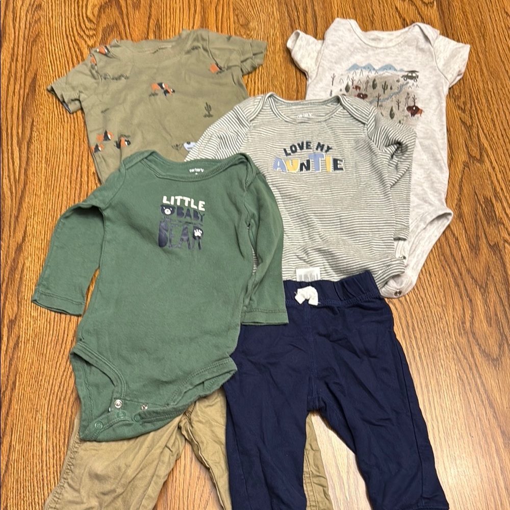 Carters 6-piece Mix and Match Set